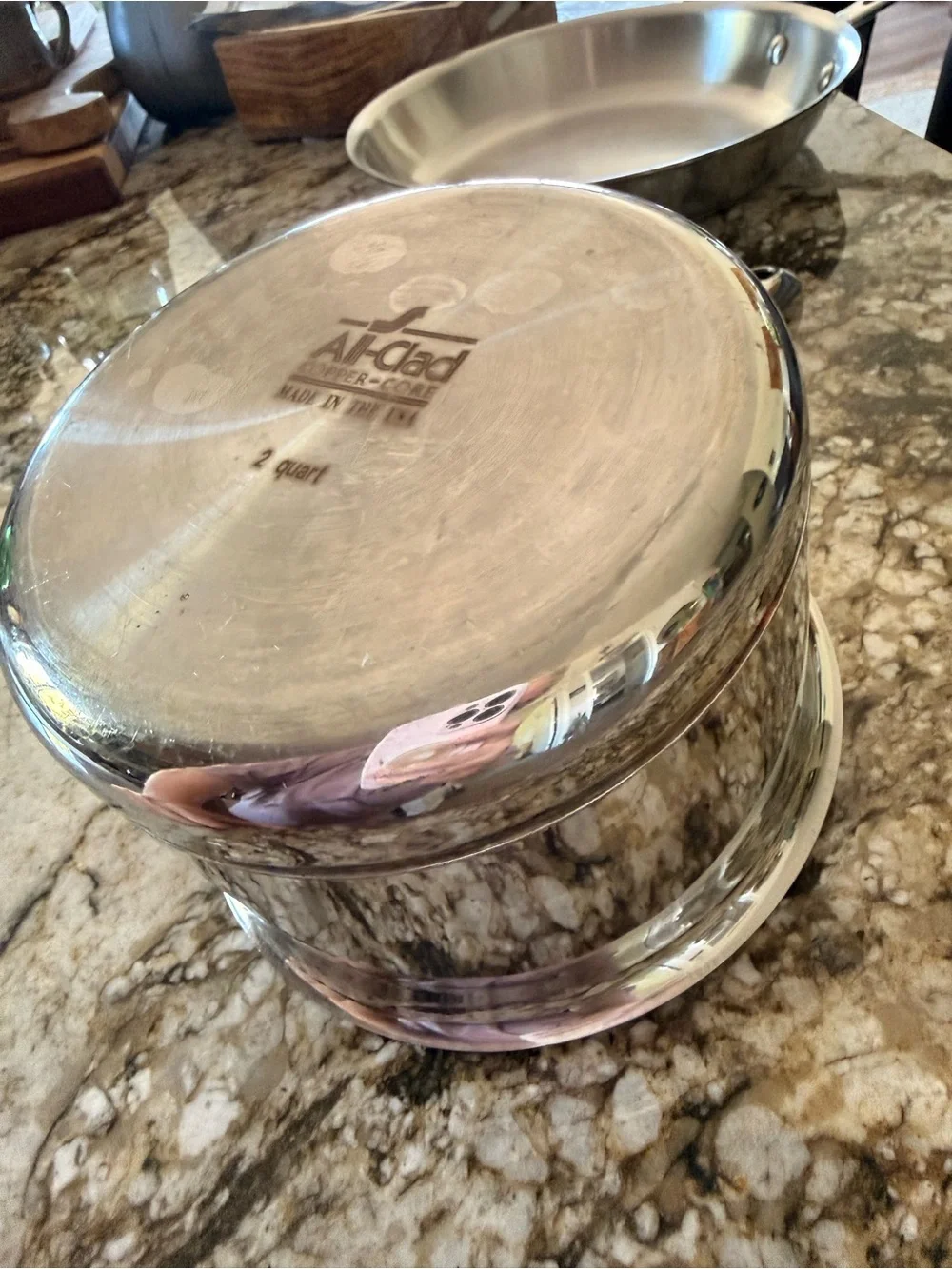 All Clad Copper Core 2 Quart Saucepan